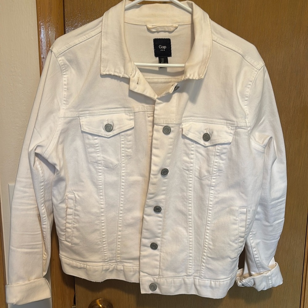 Like new white Jean jacket
